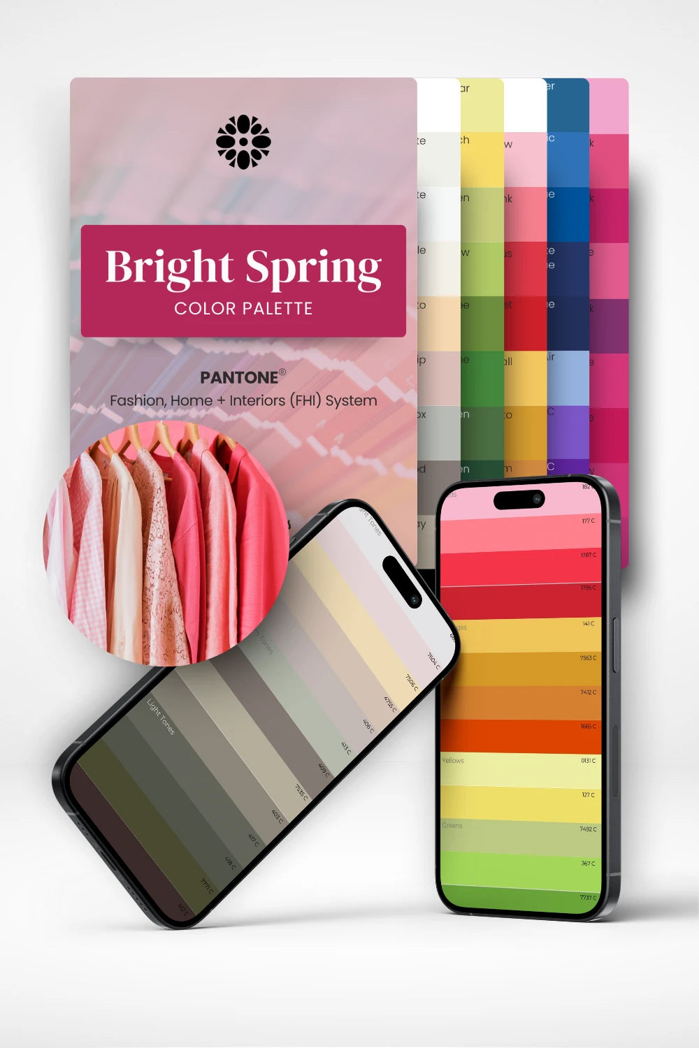 Bright spring color palette