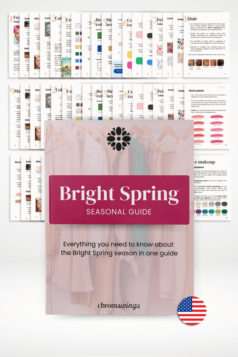 Bright Spring Full Guide – Best Colors, Makeup & Styling Tips – Chromawings