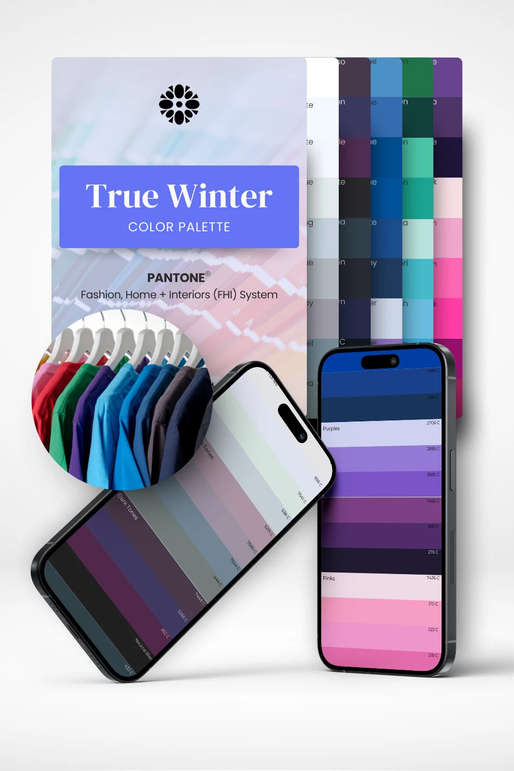 True Winter Color Swatch: Shop Your Colors – Chromawings