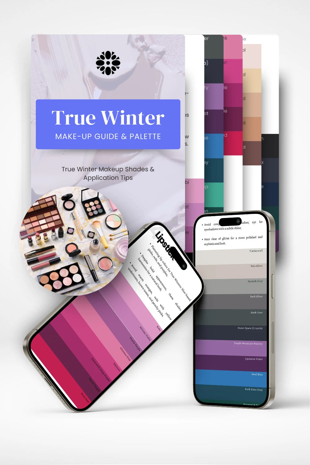 True Winter Makeup Palette: Your Perfect Shades – Chromawings