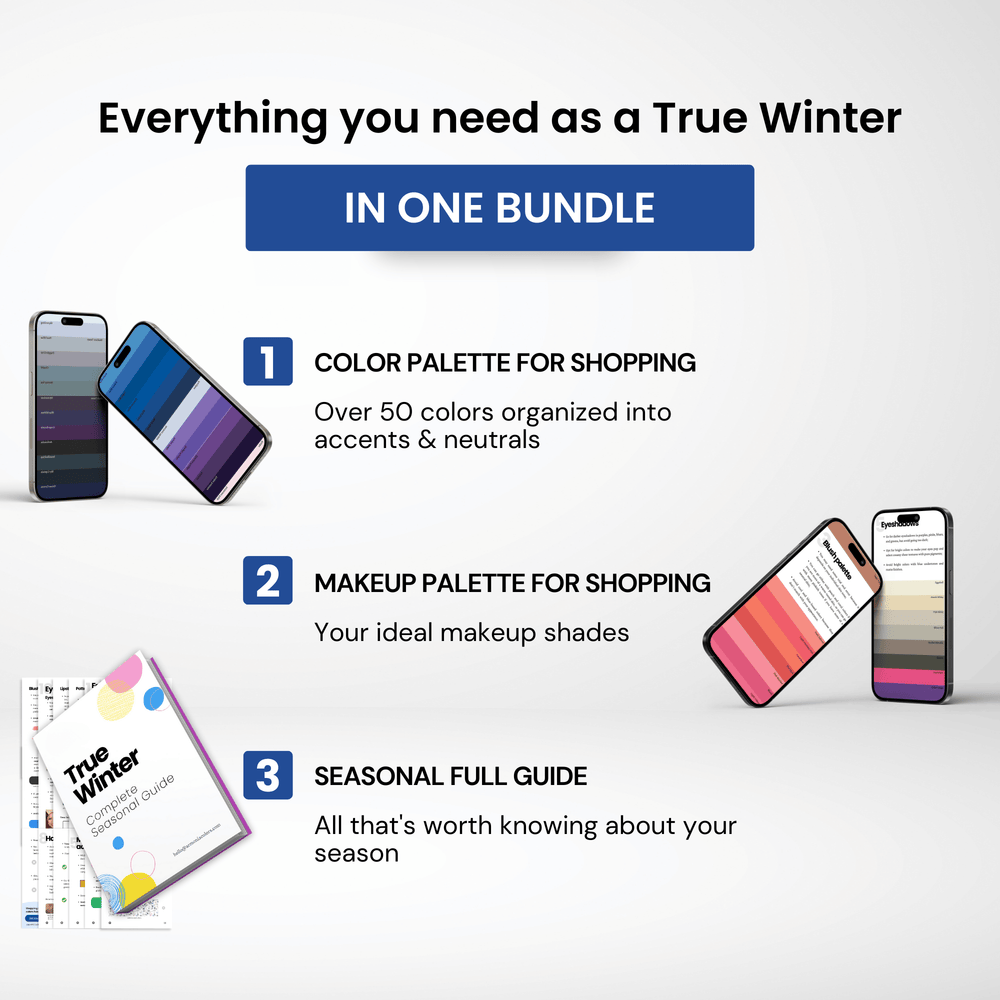 True Winter Reds True Winter Color Swatch: Shop Your Colors – Chromawings