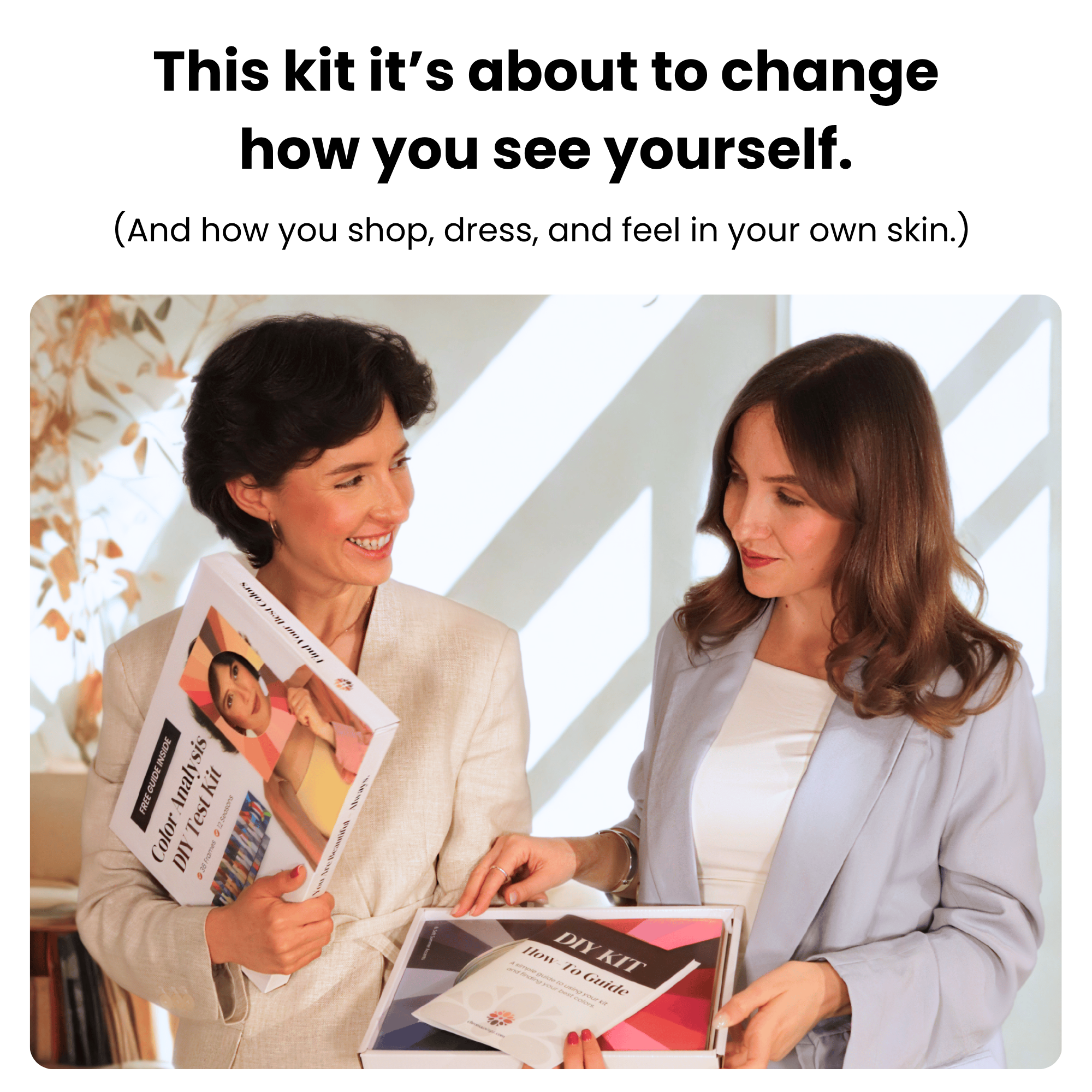 Color Analysis In Store Color Analysis DIY Kit - Find Your Best Colors at Home | 12 Seasons ...