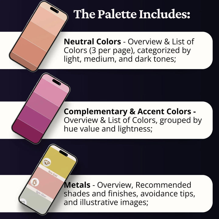 Customizable Color Palettes | Elegance Collection