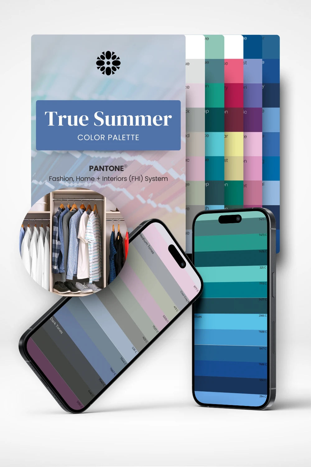 True Summer Color Swatch: Shop Your Colors – Chromawings
