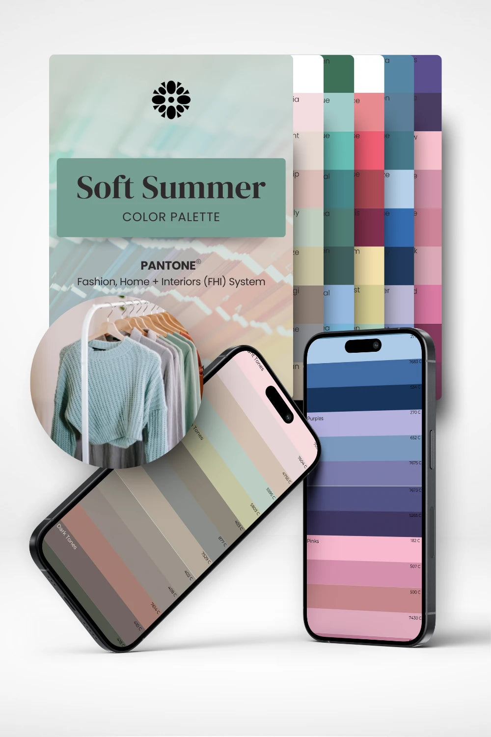 Soft Summer Color Swatch