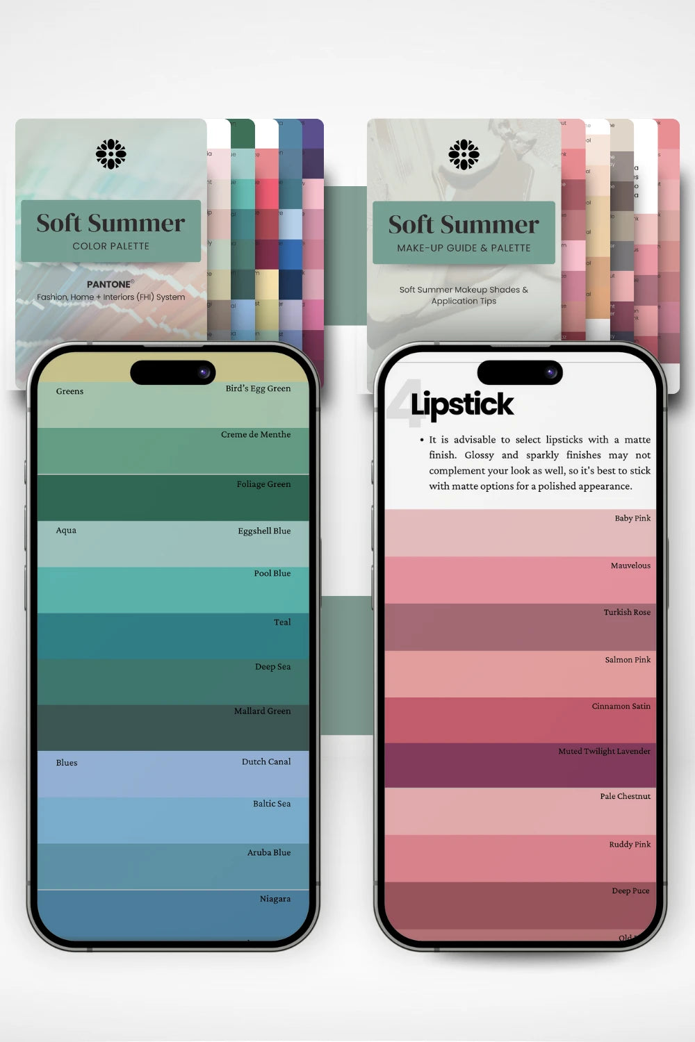 Soft Summer Duo Bundle: Color Makeup Palettes – Chromawings