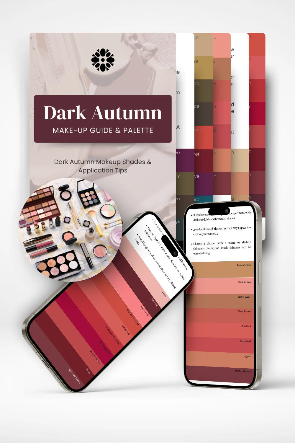 Dark Autumn Makeup Palette