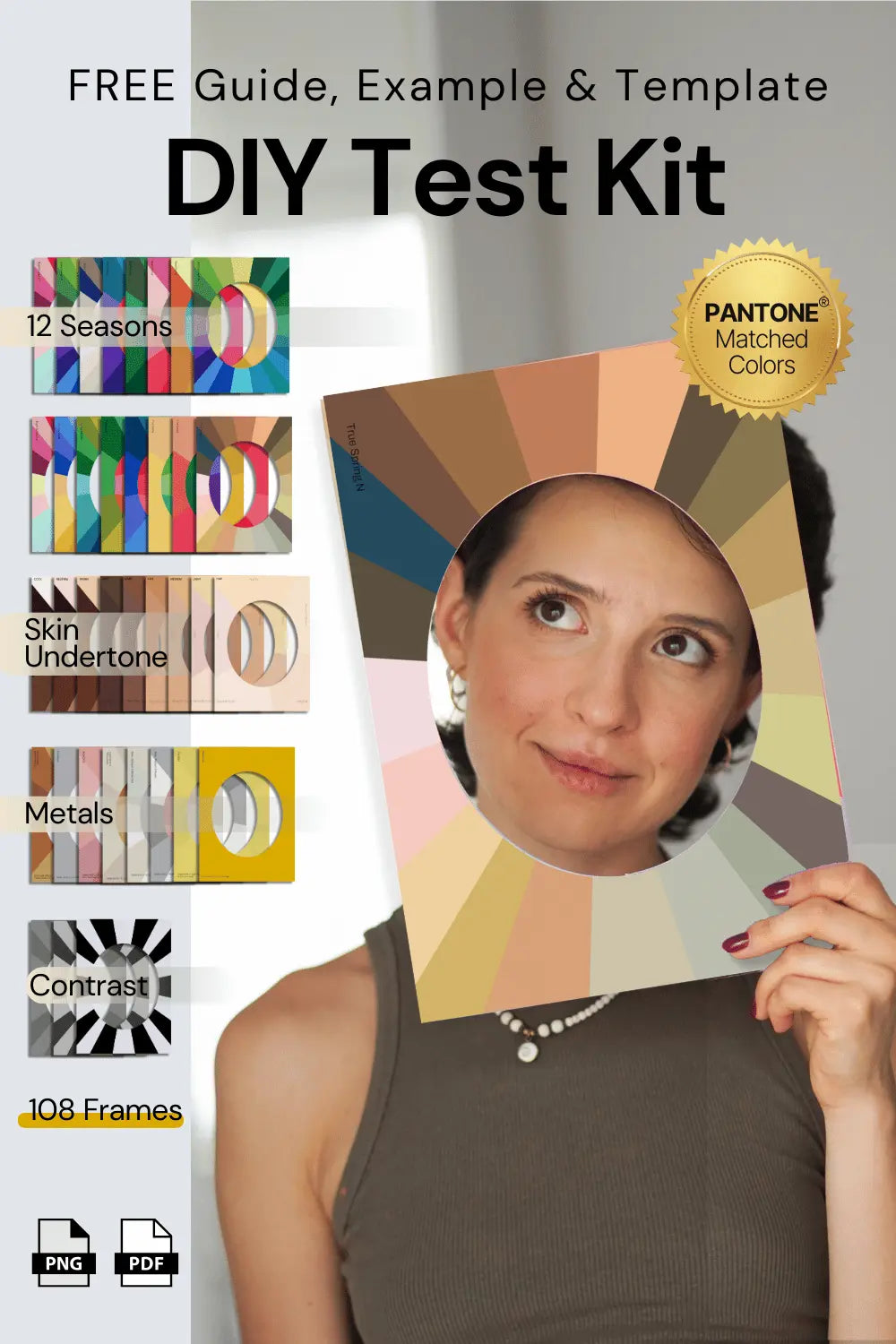 Color Analysis Kit: 12 Seasons | Virtual Analysis & DIY – Chromawings
