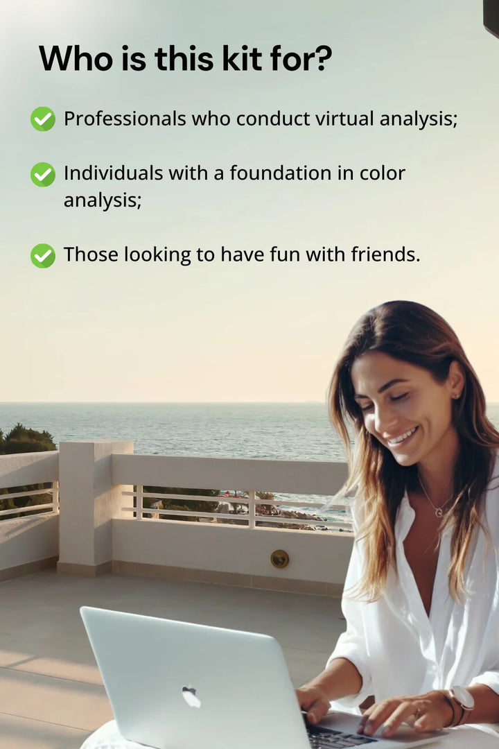 Color Analysis Kit: For Professionals, Individuals with Color Analysis Experience, and Those Seeking Fun